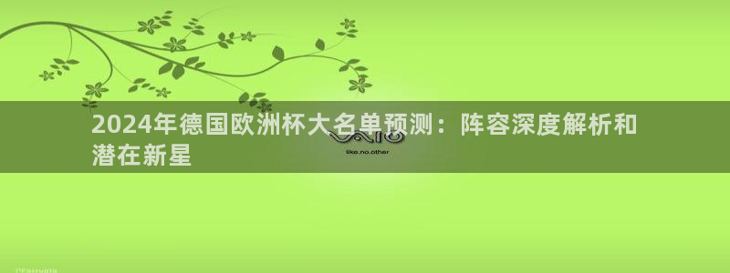 网上哪个平台可以买足球|2024年德国欧洲杯大名单预测：阵容深度解析和
潜在新星