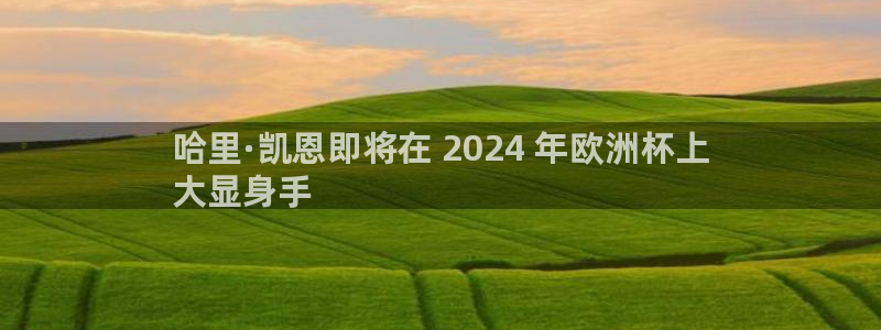 welcome欧洲杯官网|哈里·凯恩即将在 2024 年欧洲杯上
大显身手